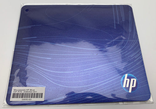 *BRAND NEW*  HP Blue Design Mouse Pad Mousepad Mat Anti-Slip - 538352-001