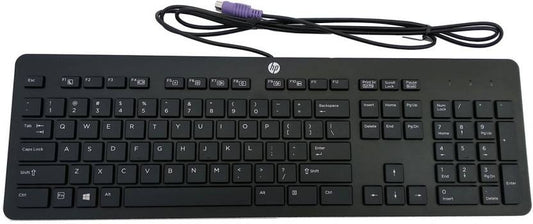 HP PS/2 Sleek & Slim Design Enhanced Keyboard - N8G69AV ABA