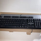 HP PS/2 Wired Jack Black Silver 104Key Keyboard W/DIN - 434820-002