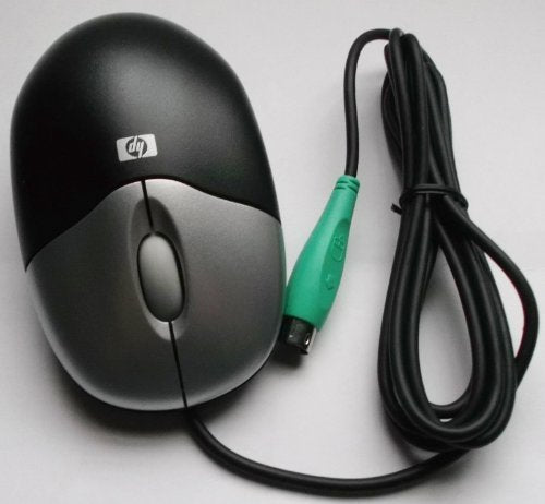 HP Mouse PS2 Optical  Jack Black - 417441-002