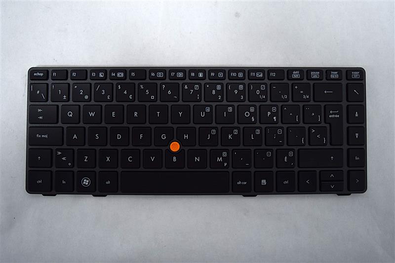 HP 8460W KEYBOARD W/ STICKPT 8460W- FCAN