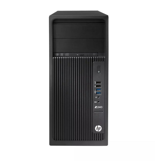 HP Z240 MT i3 6100 - 3.7 GHz (Dual-Core) - 4GB RAM - 1TB - HD530 Graphics - Windows 10P