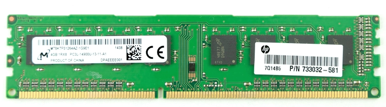 HP 4GB PC3-14900R 512MX4 CL13 DIMM