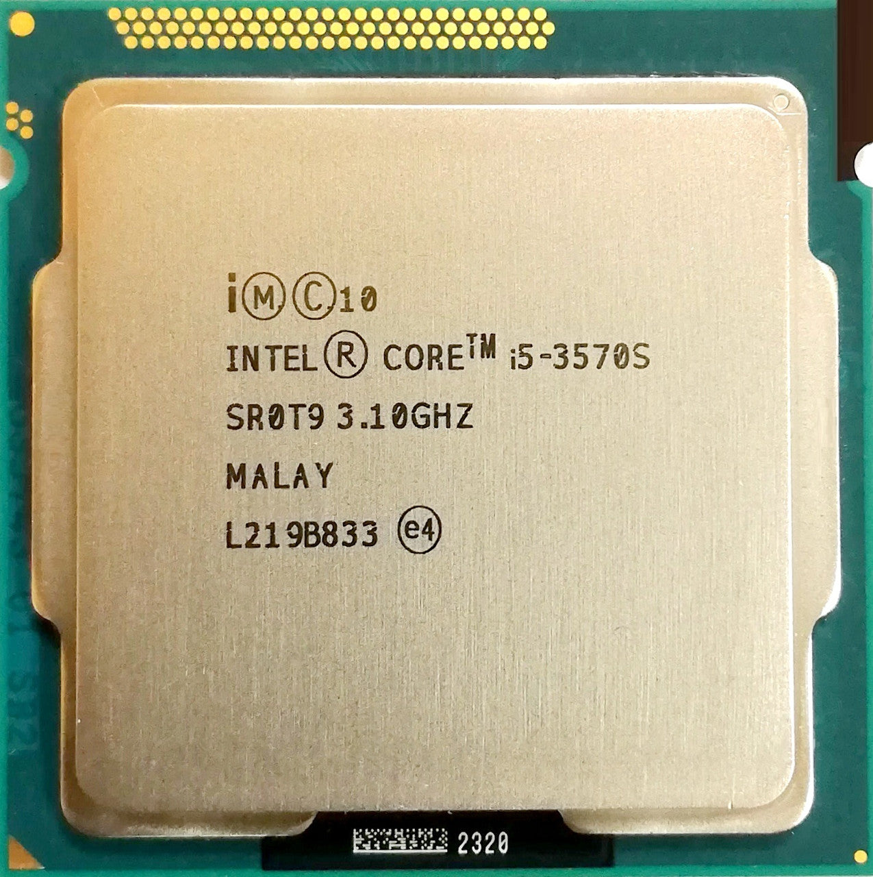 HP I5-3570S 3.1GHZ 65W 6MB E-1 PROCESSOR