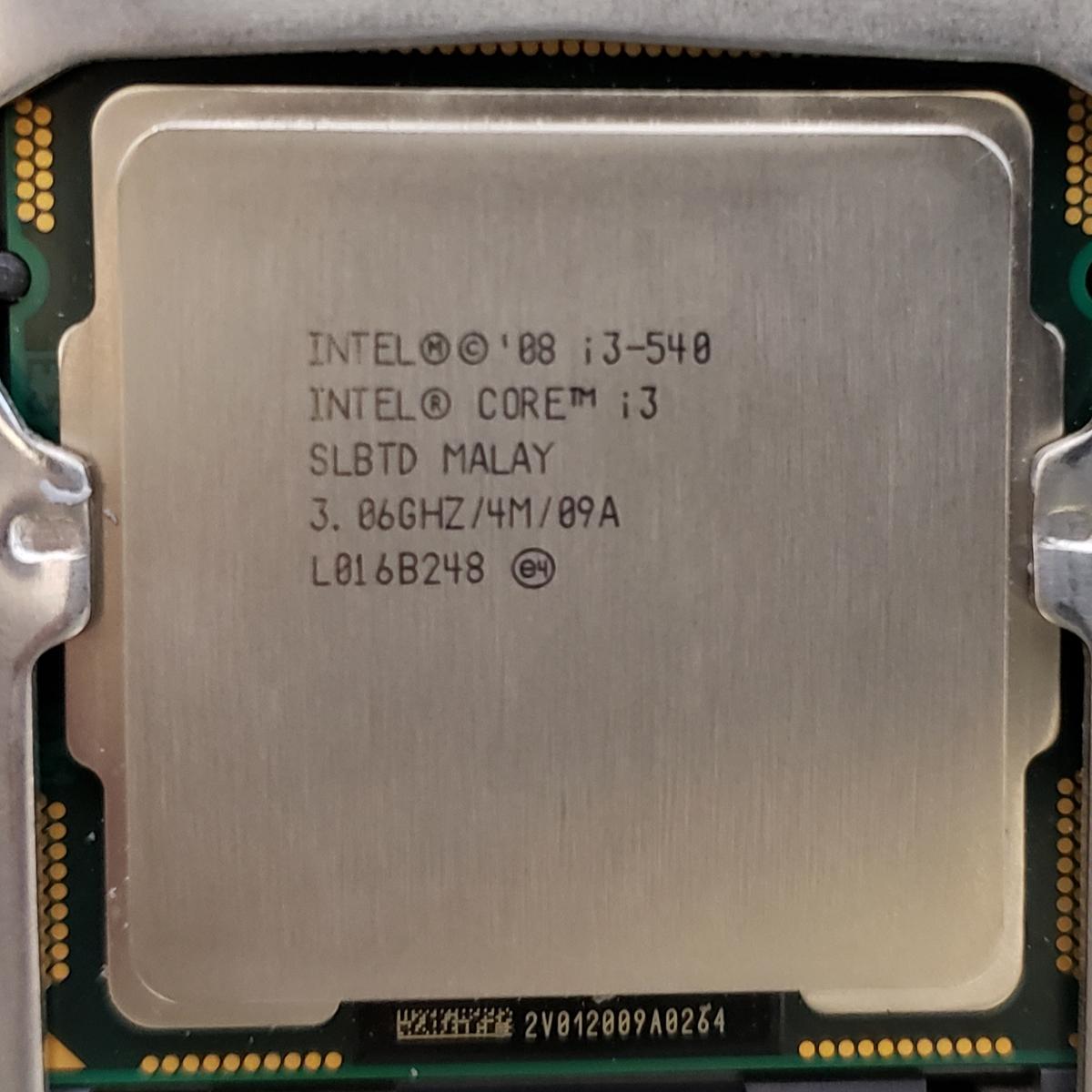 HP I3-540 73W 3.06GHZ 4M C2 PROCESSOR