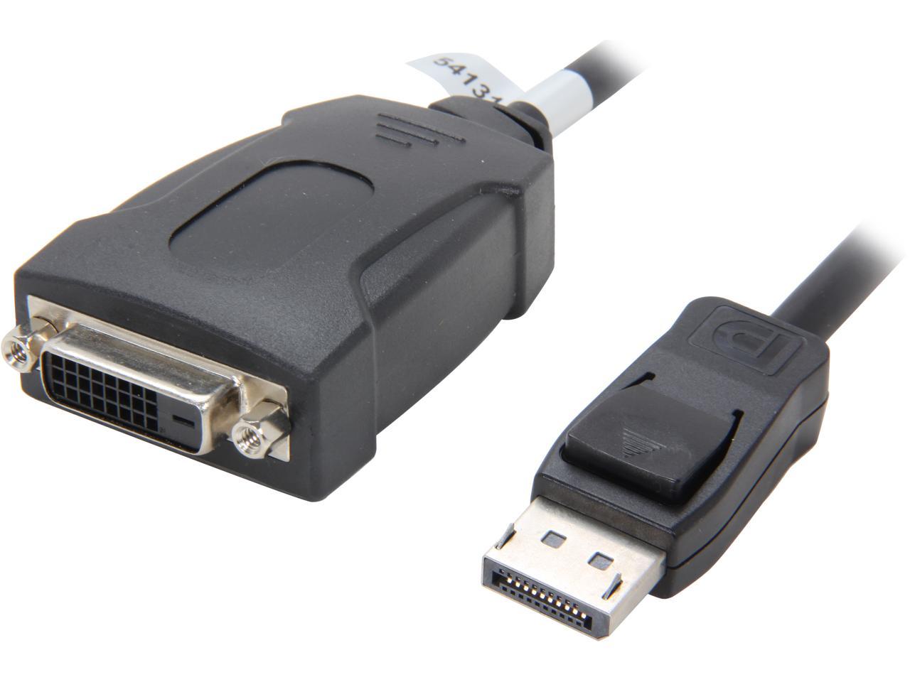 CTG-8IN DISPLAYPORT MALE TO DVI FEMALE