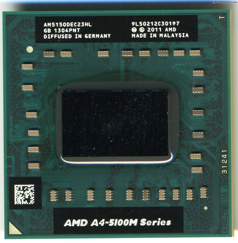HP A4-5150M 3.3/2.7GHZ 1M 35W PROCESSOR