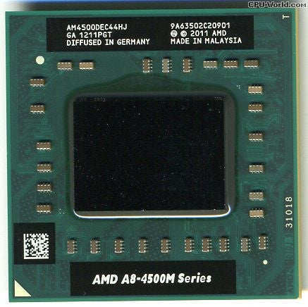 HP 4545C A8-4500M 1.9GHZ 2 X 2MB PROC
