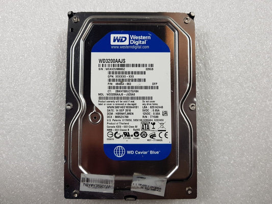 HP 320GB SATA 3GB/s 7200RPM 3.5-inch Hard Drive