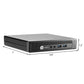 HP Prodesk 600 G1 Desktop Mini - Cel G1840T 2.5Ghz - 4GB RAM - 128GB HDD - NO OS