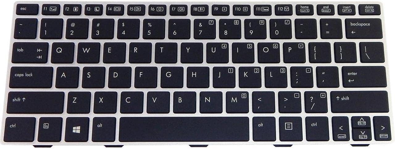 HP EliteBook Revolve 810 Replacement Backlit Keyboard