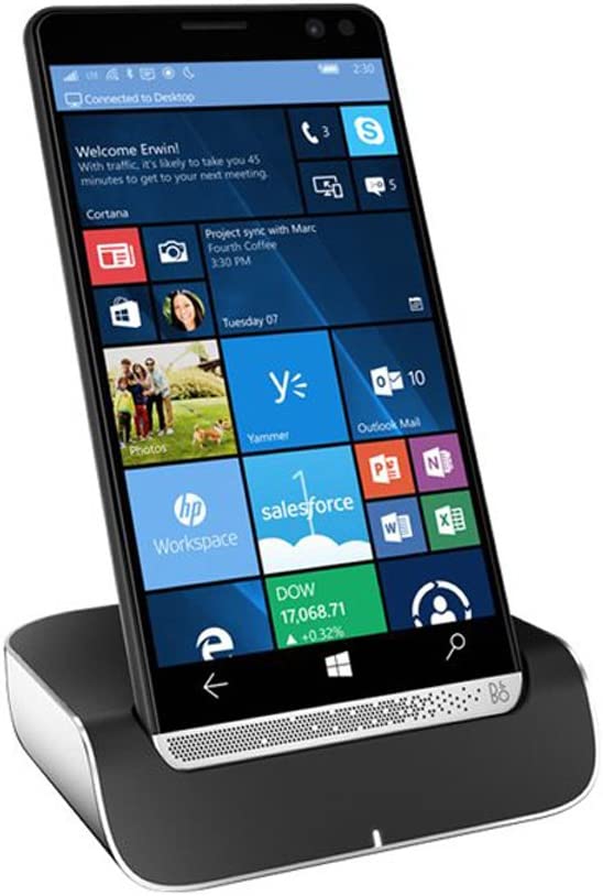 HP Elite x3 Phone - Snapdragon 820 2.15 GHz - 4 GB - 64 GB - Win10 - With Dock