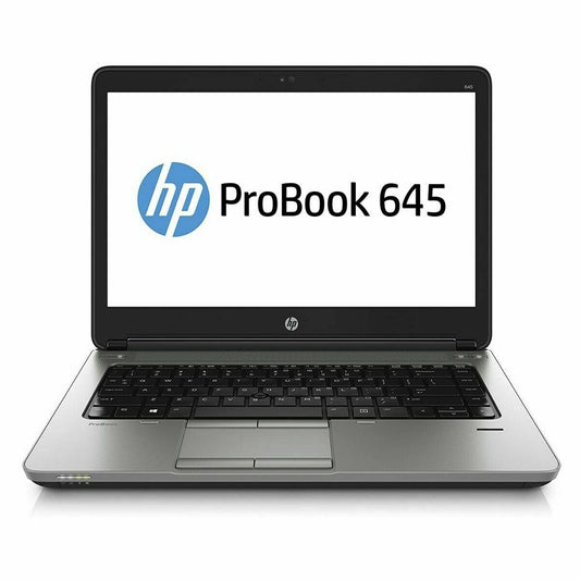 HP ProBook 645 G1 Laptop - AMD A6 4400M 2.7GHz  4GB RAM 320GB HDD Windows 10 Pro