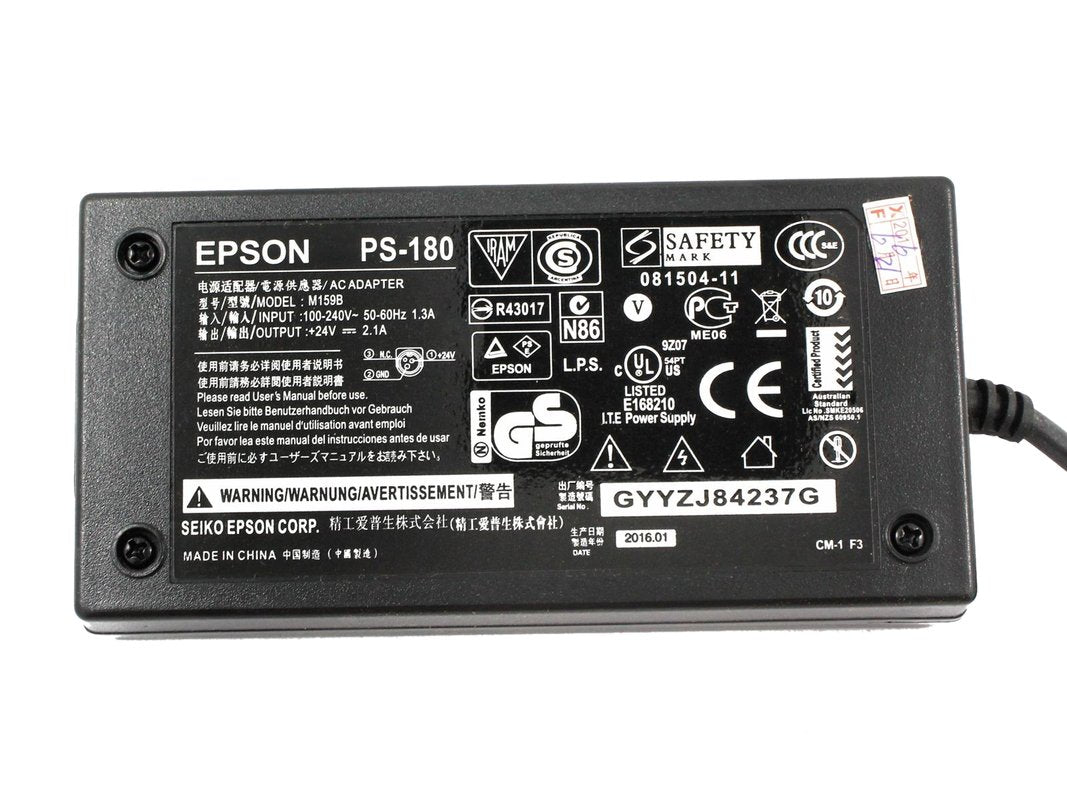 EPSON PS 180 AC ADAPTER POWER SUPPLY