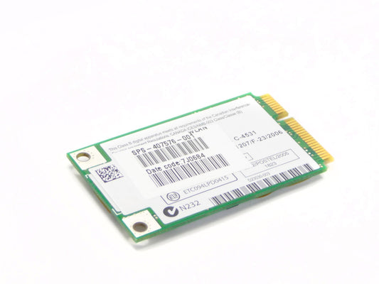 HP NC6320 MINI PCI 8021.11ABG 1 MOW CARD