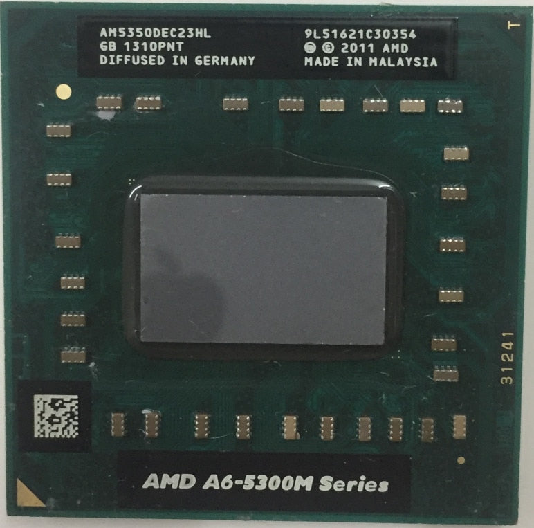 HP A6-5350M 3.5/2.9GHZ 1M 35W PROCESSOR