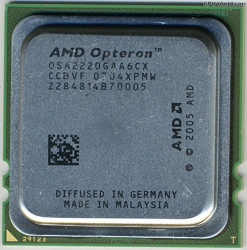 HP AMD OPT2220 DC 2.8GHZ 2MB PROCESSOR