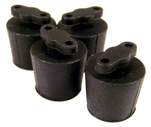 HP T610G BLACK RUBBER SET OF 4 CAPS